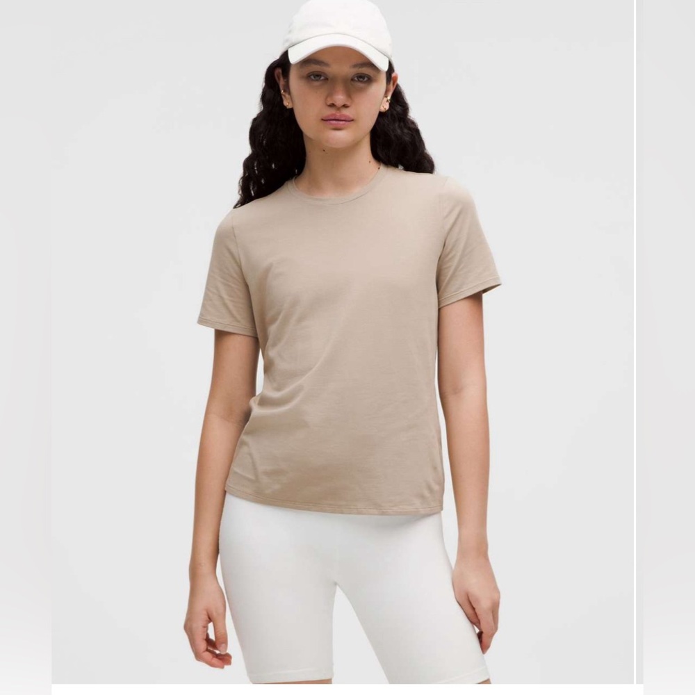 Lululemon Organic Cotton Straight-Hem Crewneck T-Shirt